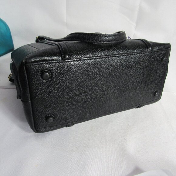 COLE HAAN GENUINE LEATHER 10" TOTE with TAG ORG $278 BLACK - Picture 12 of 15